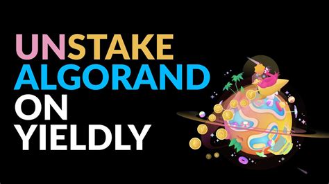 algorand staking apy.